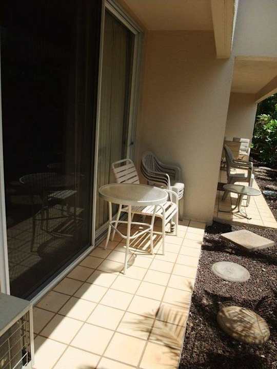 Gemütliche Terrasse Aston at the Maui Banyan