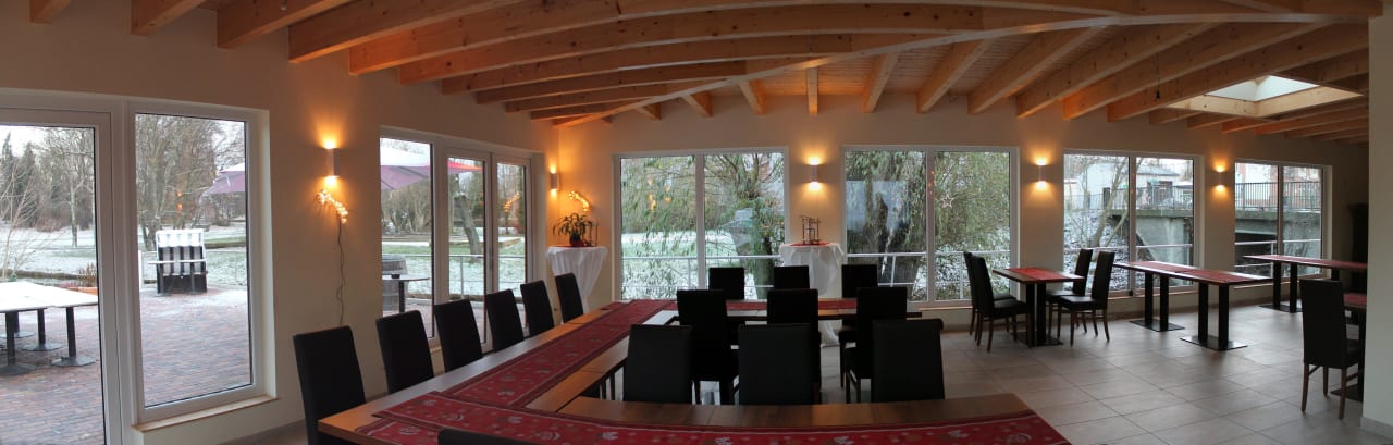 Wintergarten Land-gut-Hotel Weißer Schwan