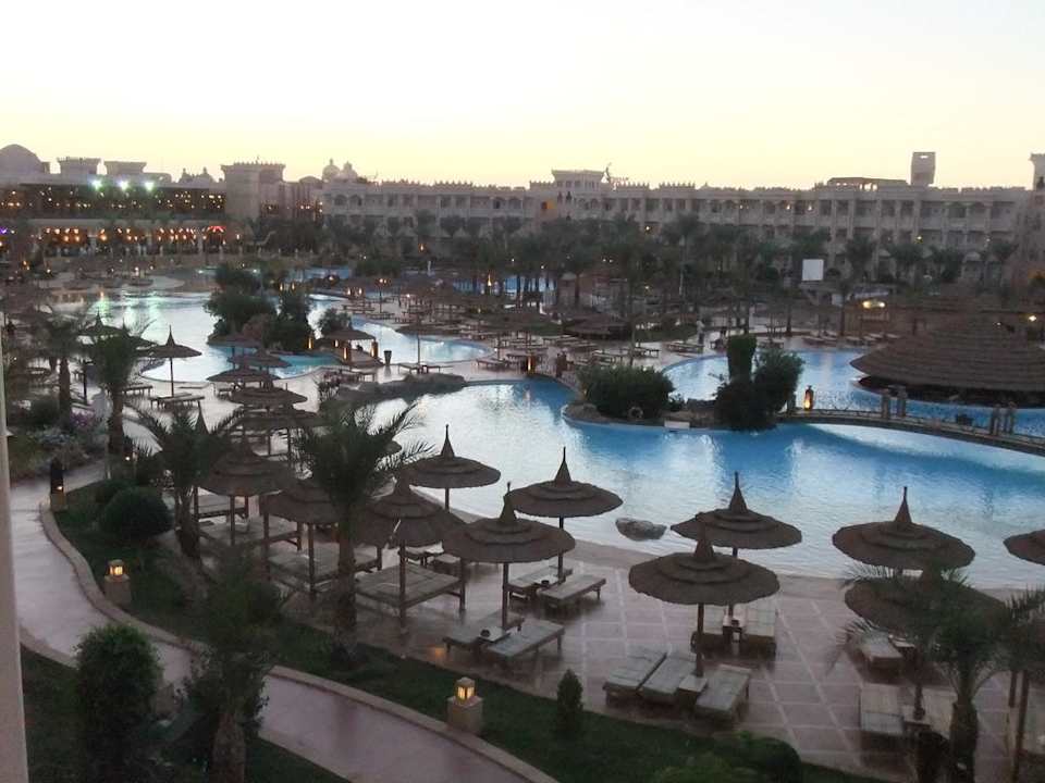 Blick aus meinem Balkon Pickalbatros Palace Resort