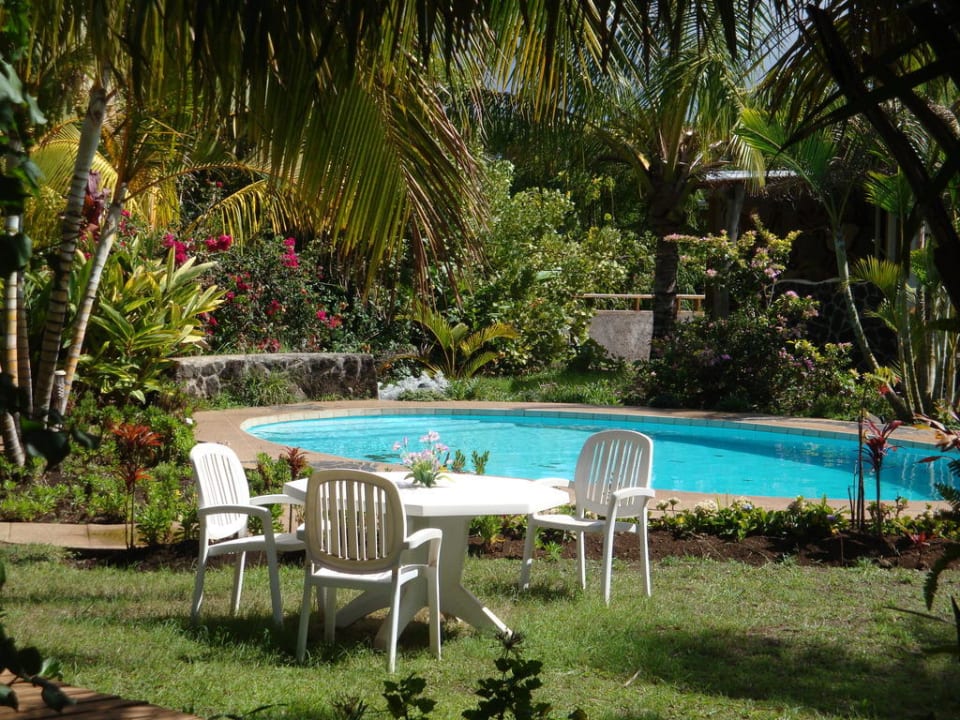 Blick zum Pool Hotel Gomero