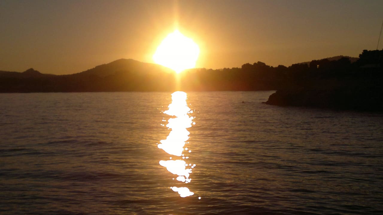 Sonnenuntergang über Punta Rotia Hipotels Eurotel Punta Rotja Golf & Spa