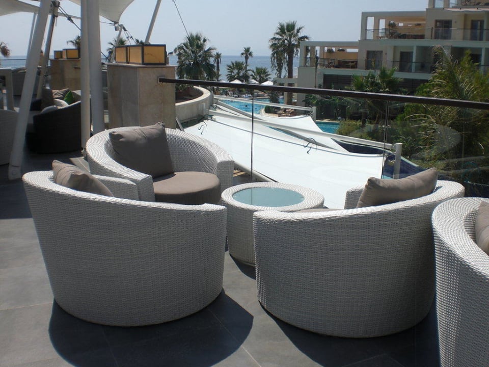Stylische Lounge auf der Dachterrasse Paloma Pasha