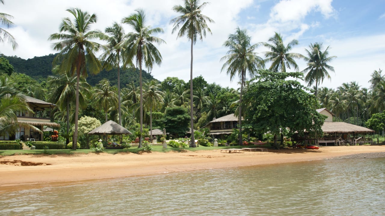 Plaża+widok ośrodka Amber Sands Beach Resort