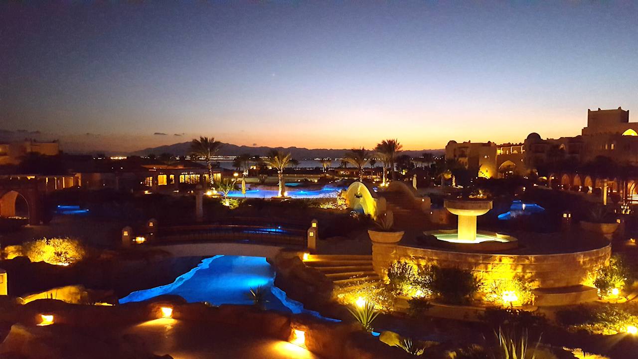 Ausblick Hotel Kempinski Soma Bay