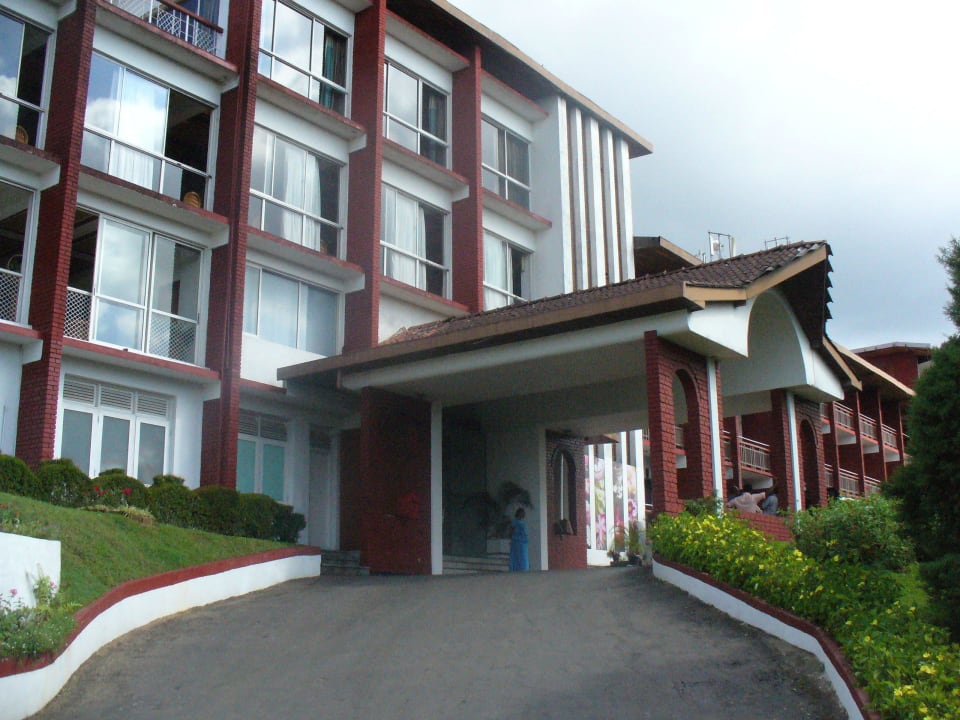 Hoteleingang Hotel Topaz