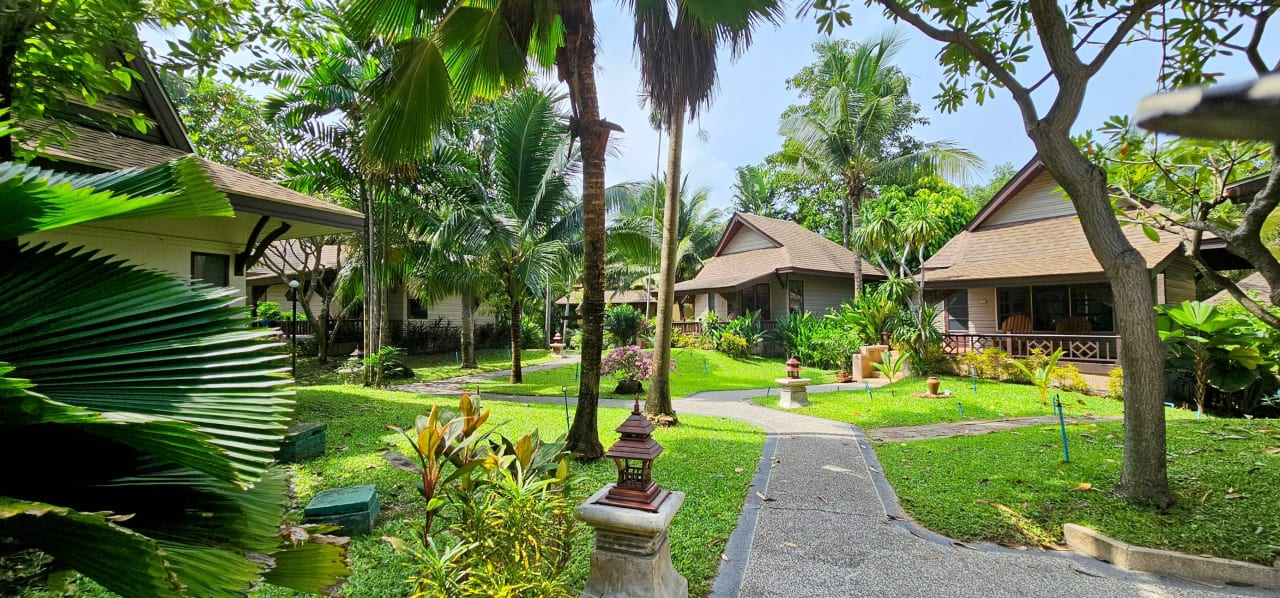 Gartenanlage The Fair House Beach Resort