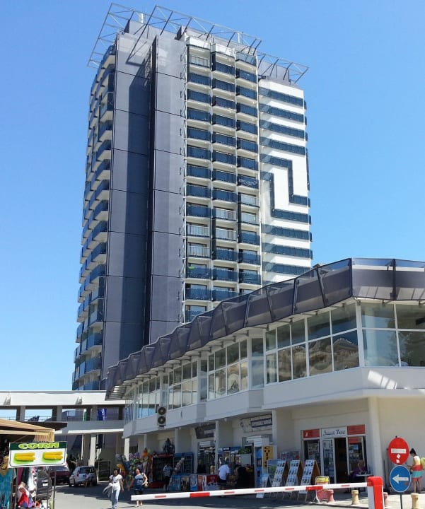 Burgas Beach am Tag Burgas Beach Hotel