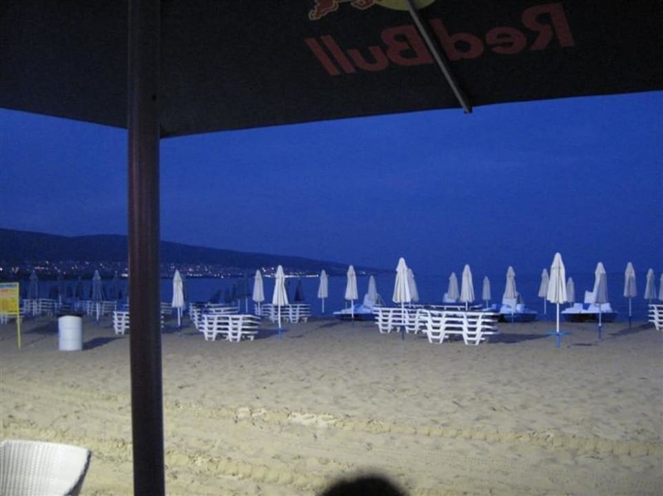 Strand nachts Hotel Baikal