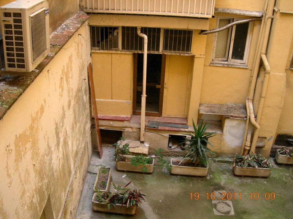 Fensterblick Hotel Machiavelli Palace