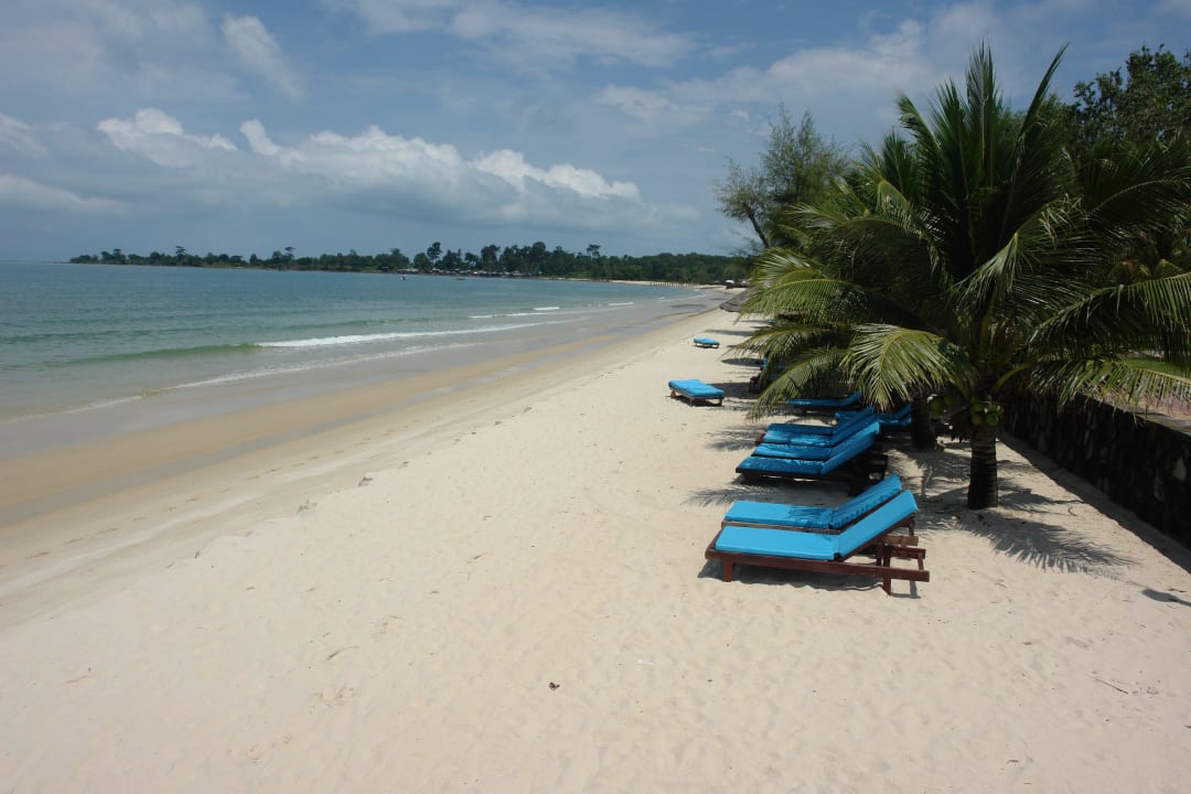 Sehr schöner und langer Strand Hotel Sokha Beach Resort & Spa
