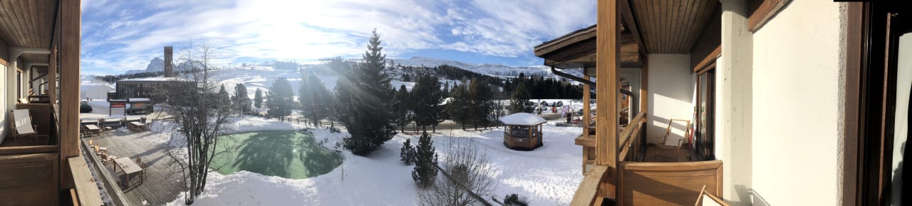 Ausblick Hotel Seiser Alm Plaza
