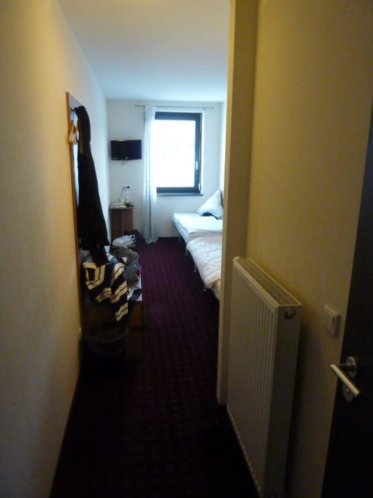 Blick von der Eingangstür aus McDreams Hotel Wuppertal