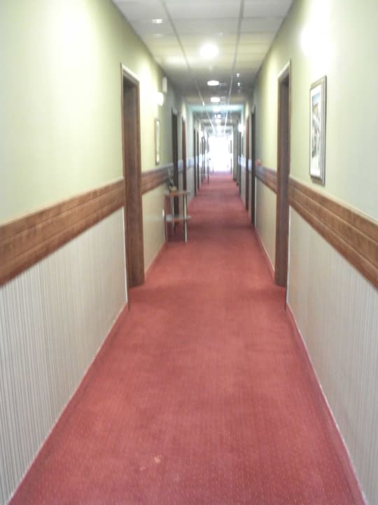 Zimmerflur Hotel Belvedere