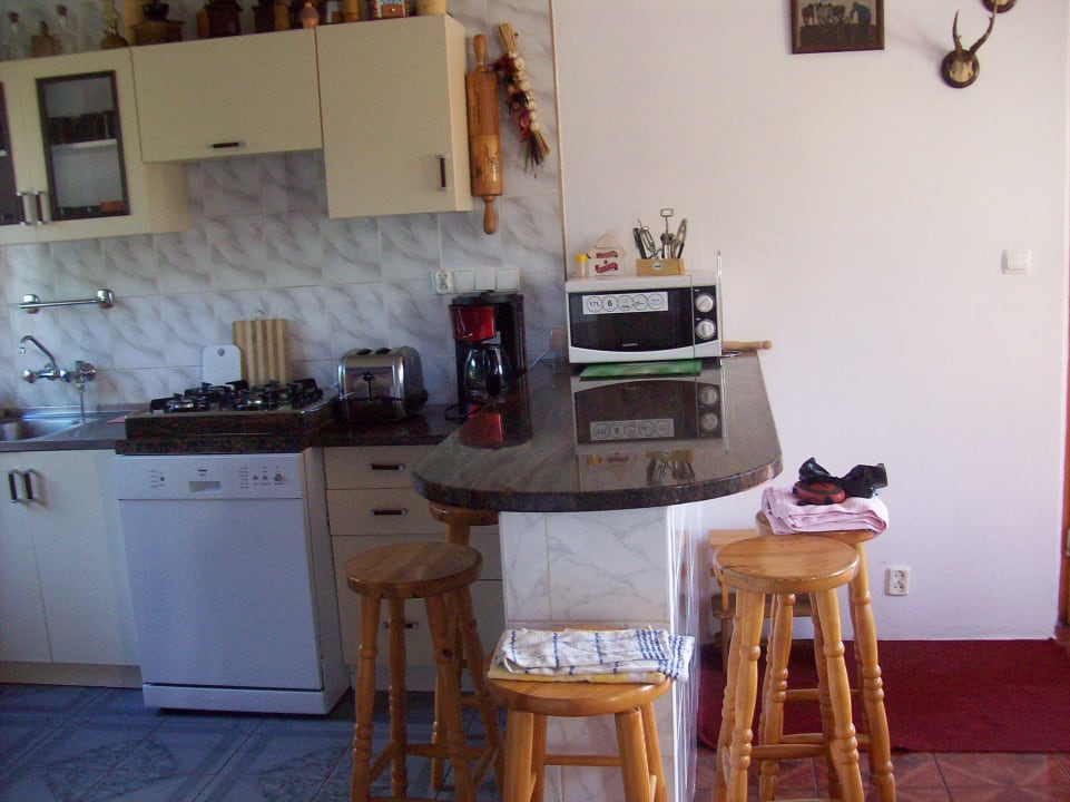 Offene Küche mit Eßtheke Ferienhäuser Trzesacz PL7234.101.1