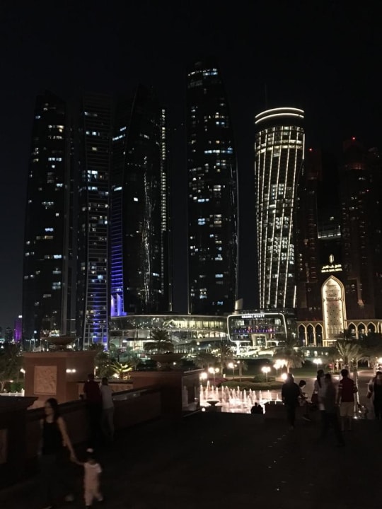 Ausblick Emirates Palace Mandarin Oriental