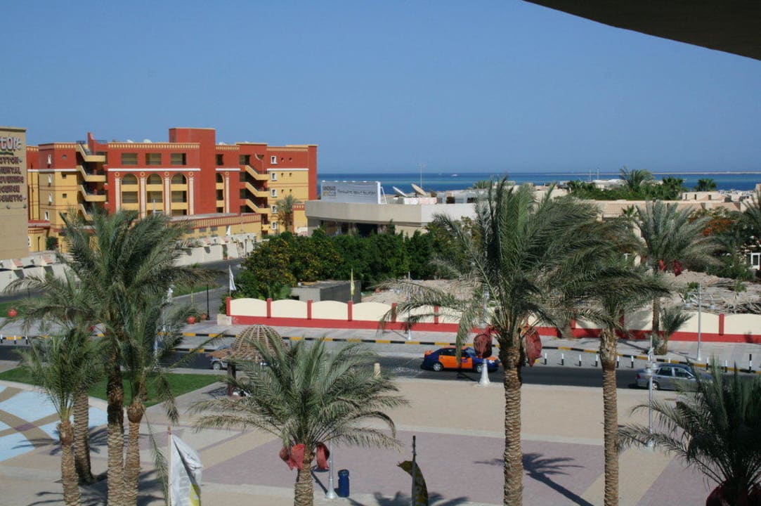 Ausblick vom Balkon Sindbad Club