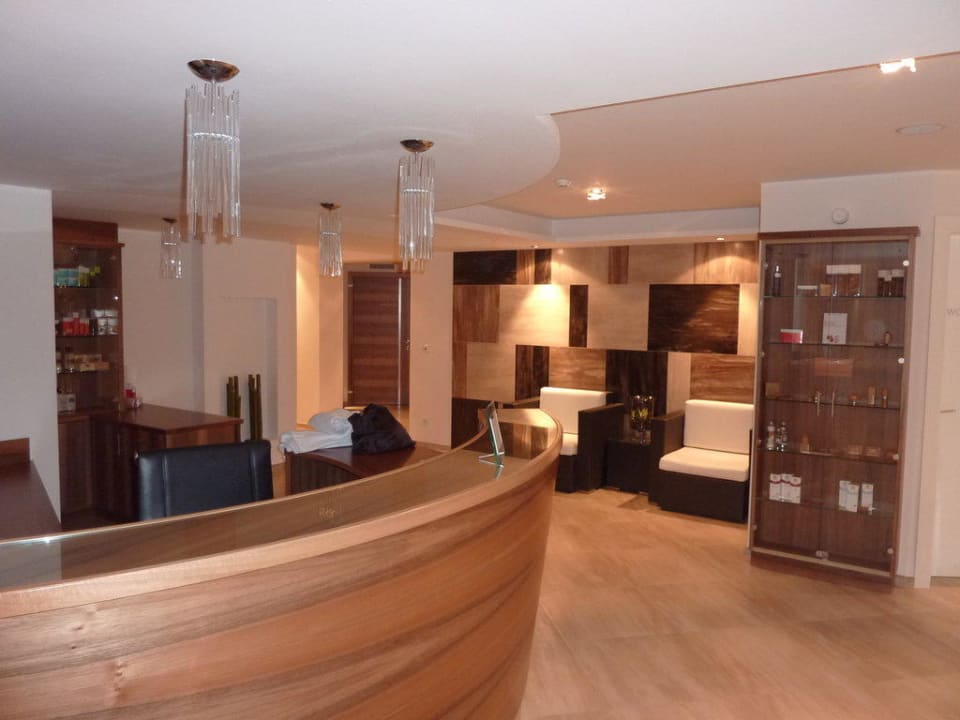 Theke im Spa-Bereich Hotel Der Mesnerwirt