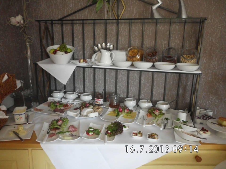 Frühstück - jeden Tag etwas anderes Pension Quast