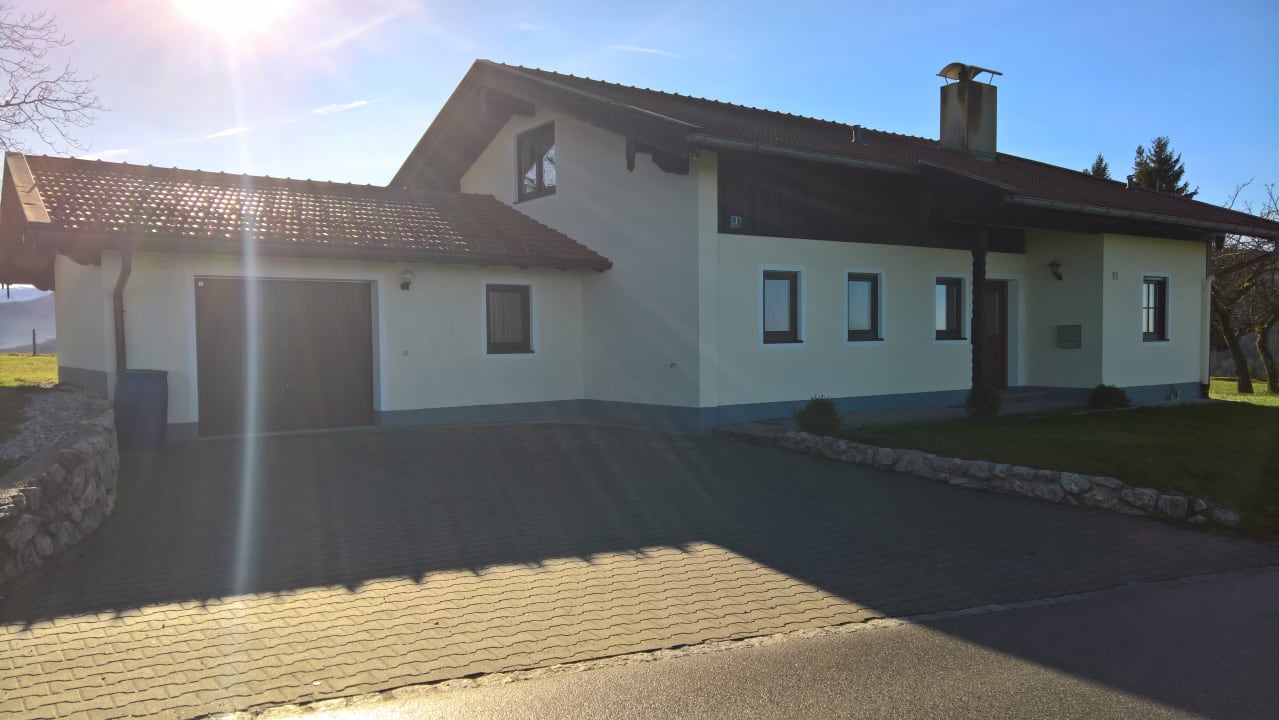 Außenansicht Ferienhaus am Riedl