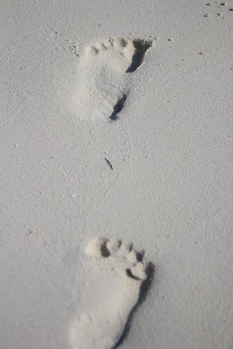 Strandspaziergang Summer Island Maldives