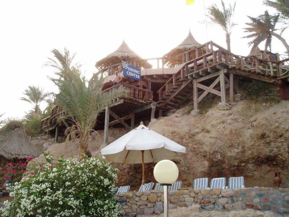 Treasure Cove; Blick vom Steg zu Subex Pickalbatros Golf Beach Resort