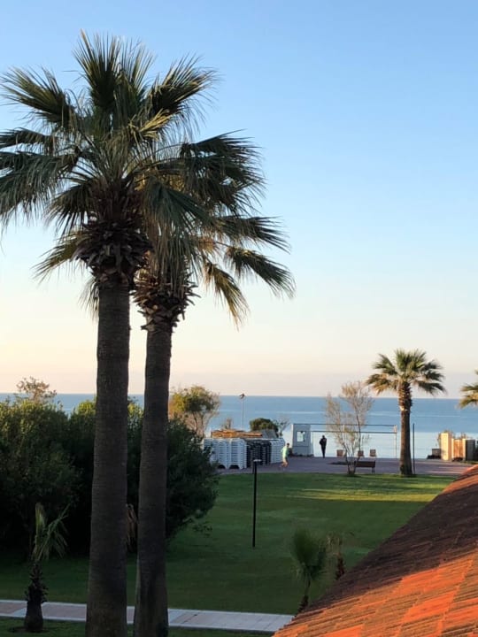 Blick aus dem Zimmer  Megasaray Club Belek