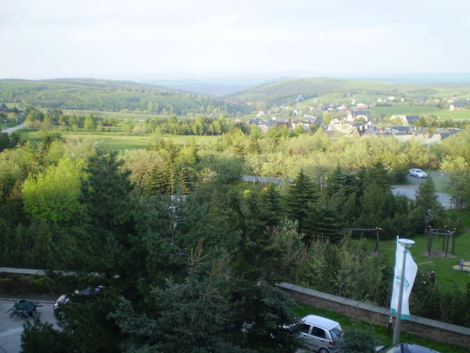 Ausblick vom Zimmer Hotel Lugsteinhof