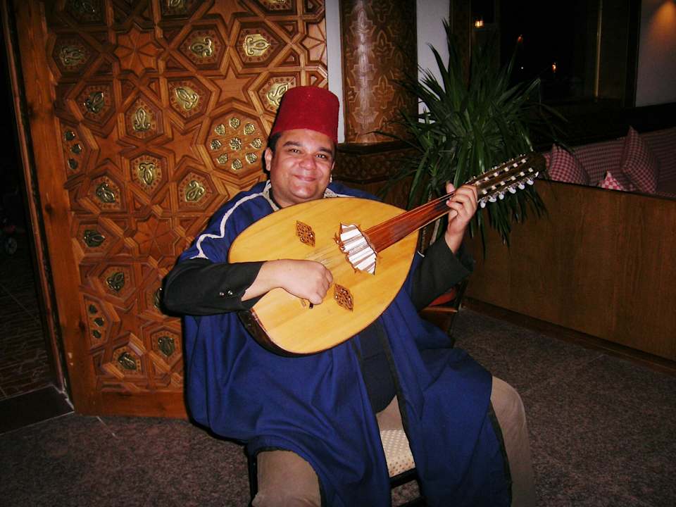 Begrüßung im marrokanischen Restaurant Pickalbatros Alf Leila Wa Leila Resort - Neverland Hurghada