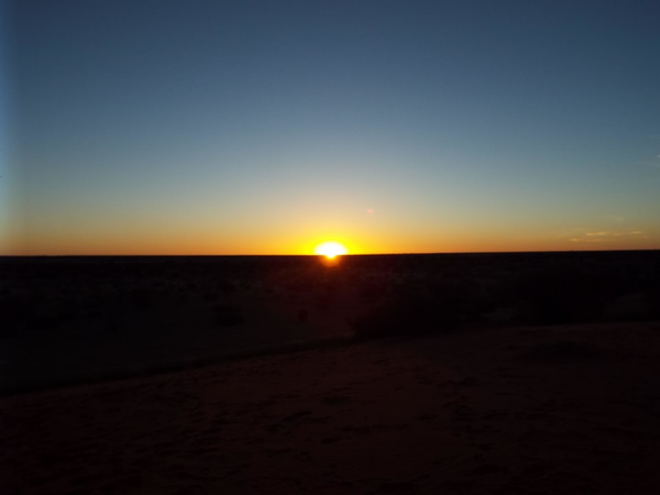Abendsafari: Sonnenuntergang Kalahari Anib Lodge