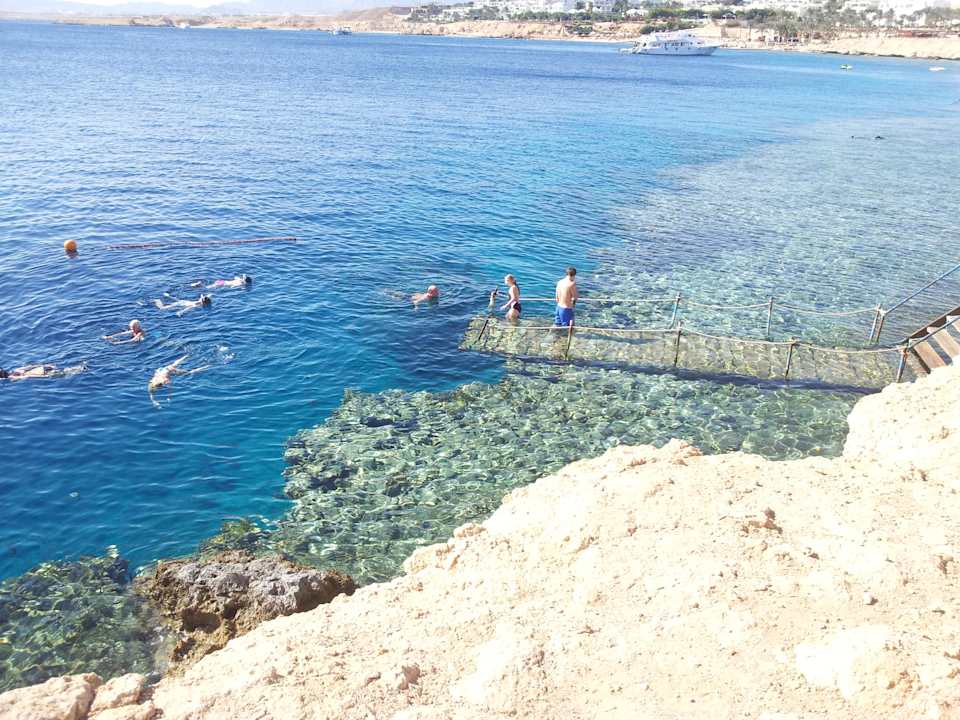 Unterwassersteg Sharm Plaza