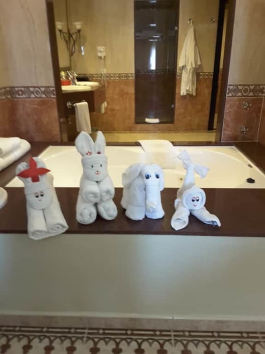 Widok na łazienkę Hotel Riu Palace Riviera Maya