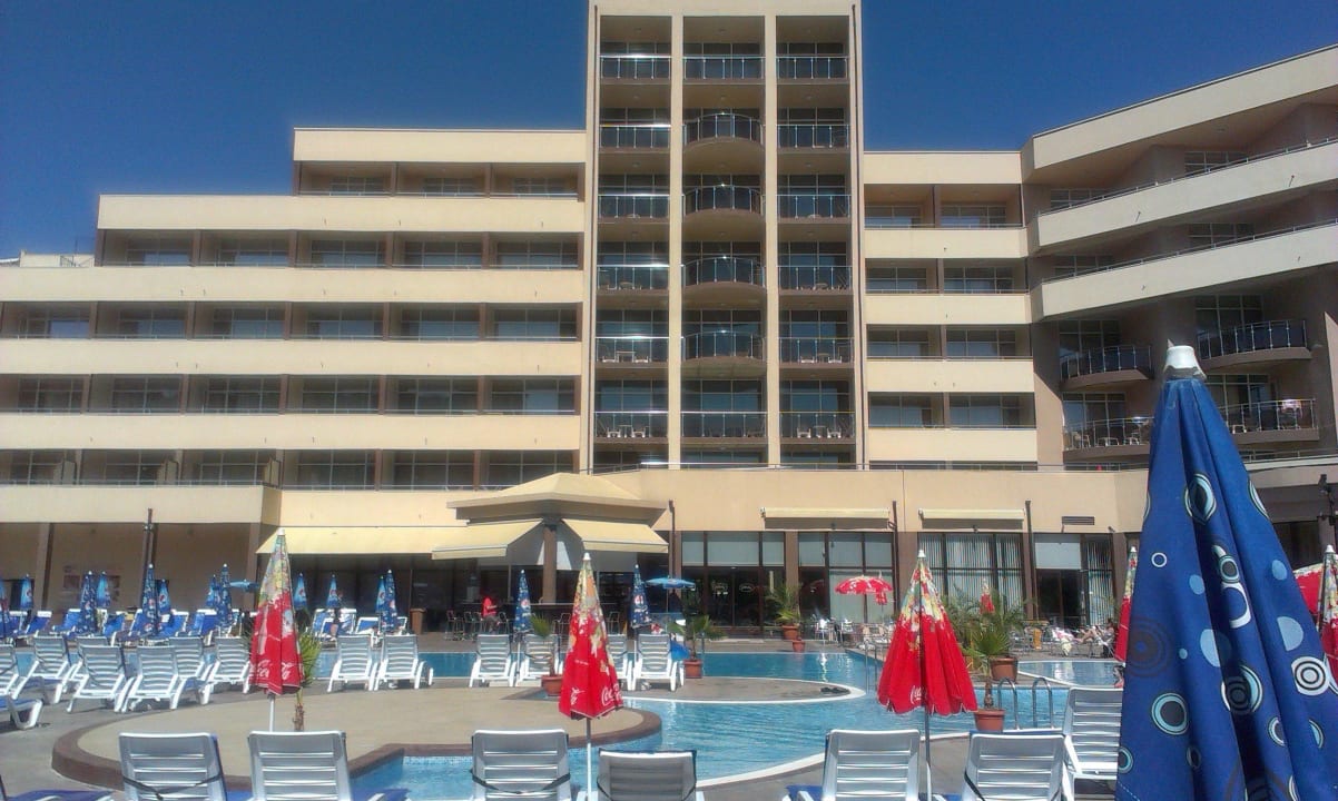 Hotelanlage von hinten Hotel Laguna Park & Aqua Club