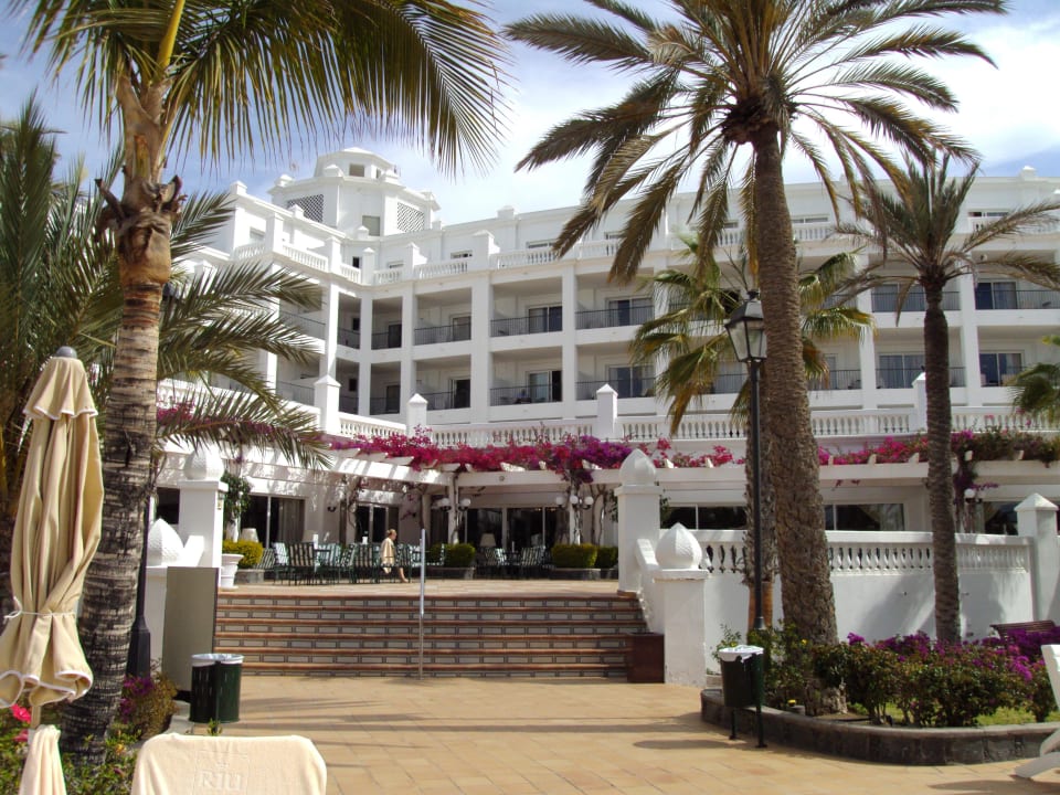 Terrasse mit Bar Hotel Riu Palace Maspalomas Adults Only