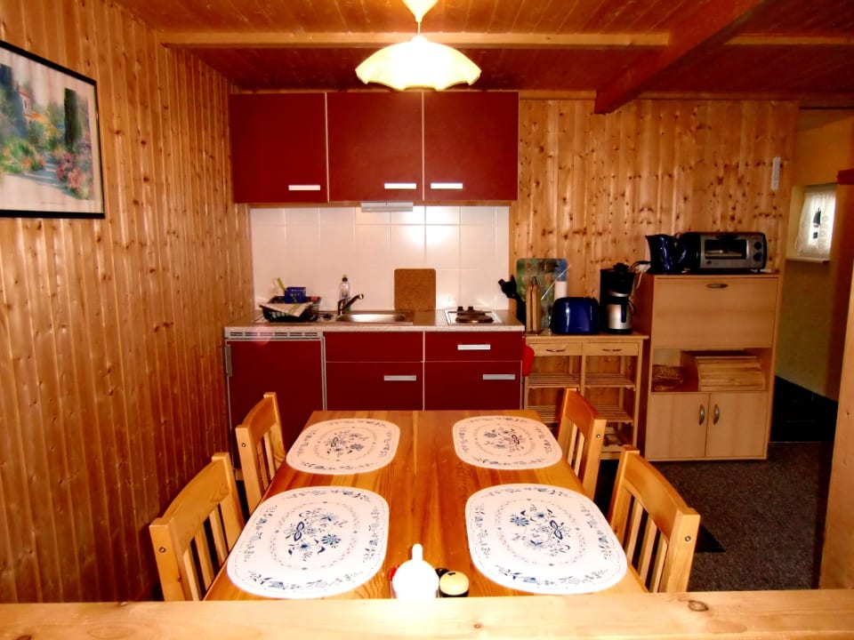 Küche Apartment Inselidyll
