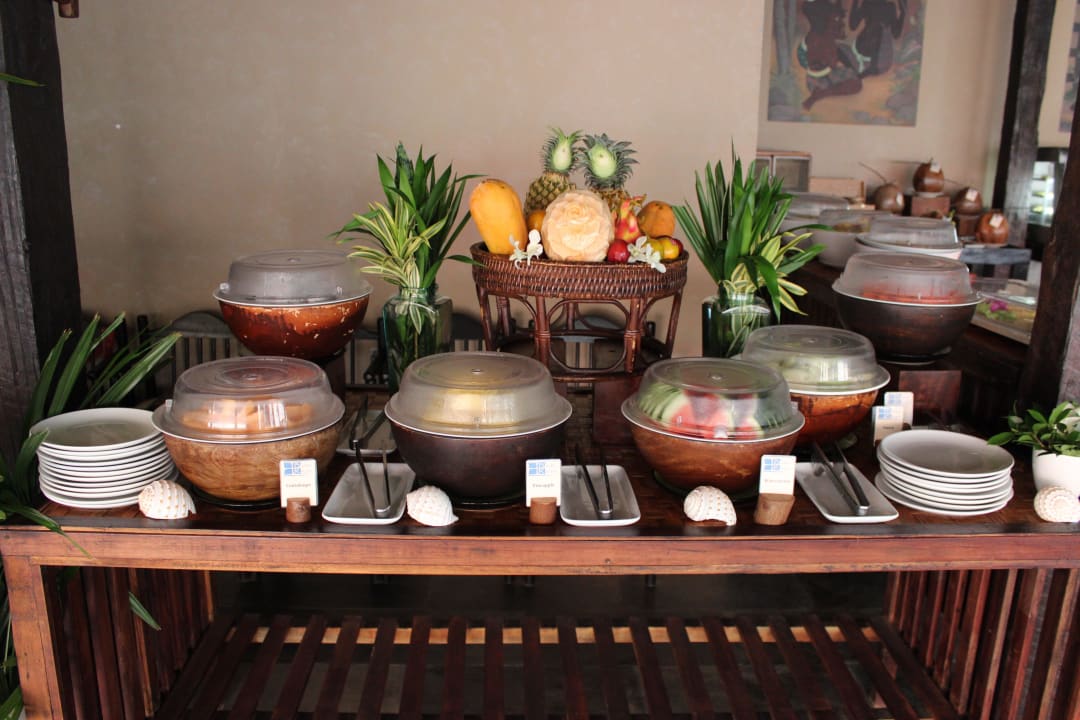 Frühstück Buri Rasa Village Phangan