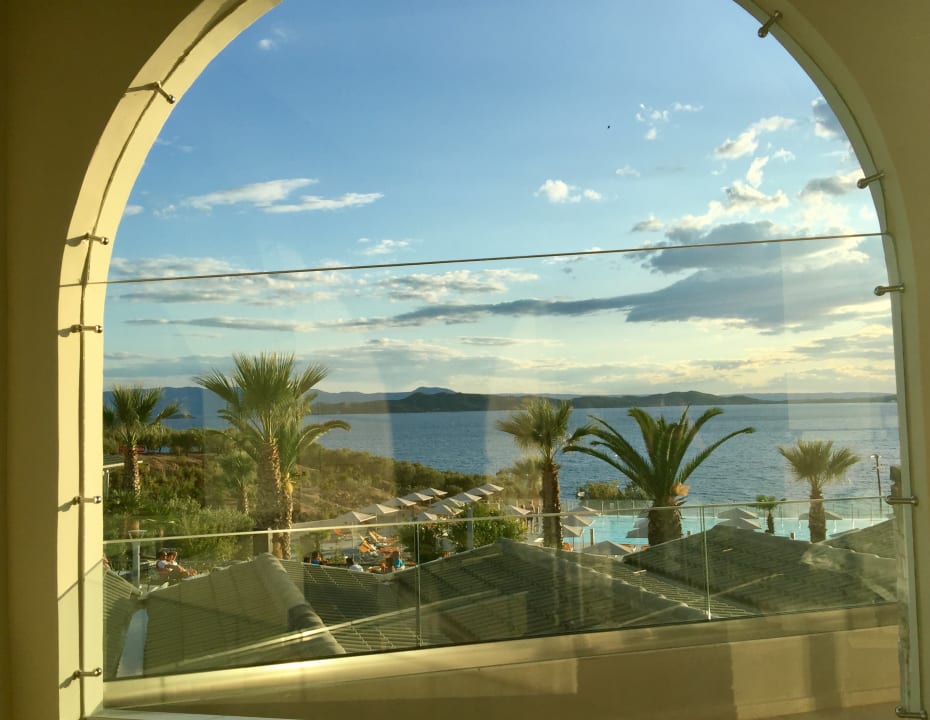 Ausblick Akrathos Beach Hotel