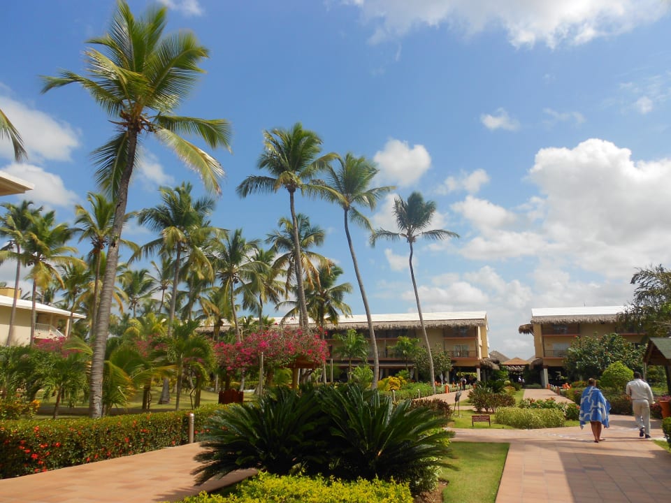 Dort geht es Richtung Lobby Grand Sirenis Punta Cana Resort & Aquagames
