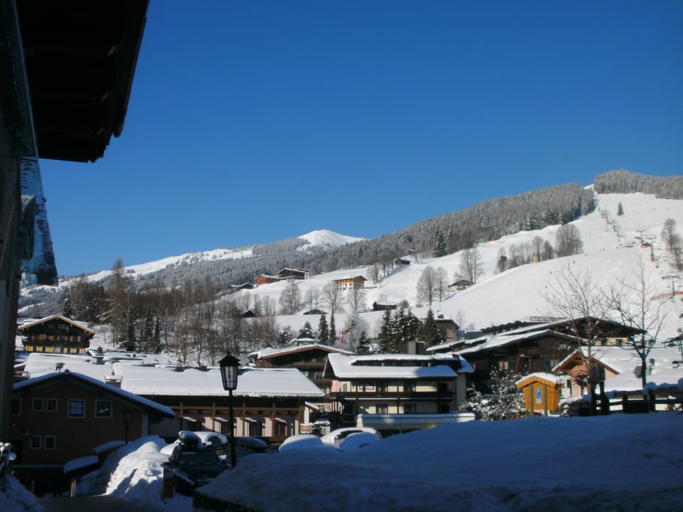 Blick aus dem Zimmer Pension Scharnagl