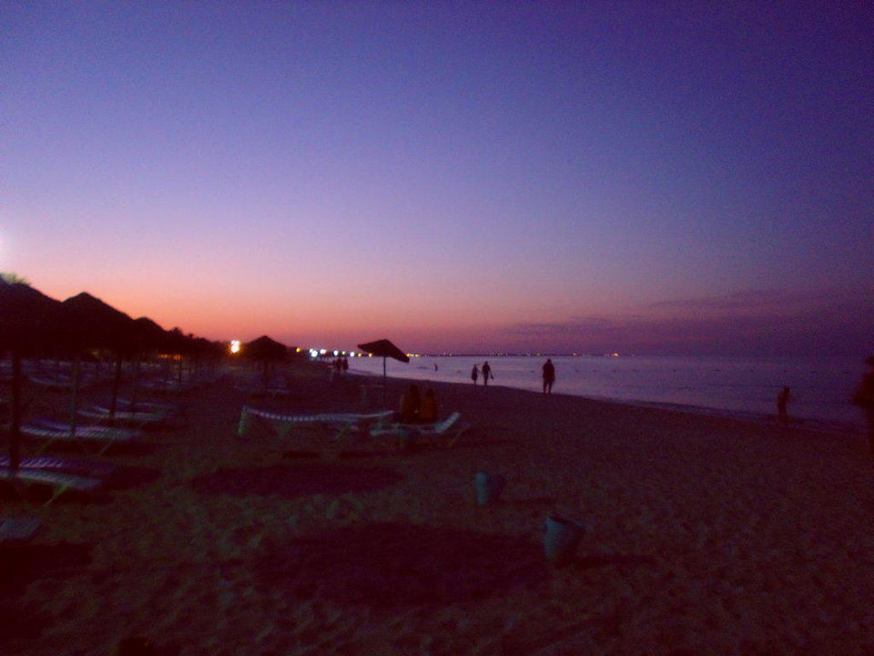 Sonnenuntergang am Strand Hotel El Mouradi Cap Mahdia