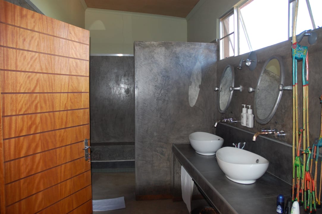 Sanitärbereich Okonjima Bush Camp