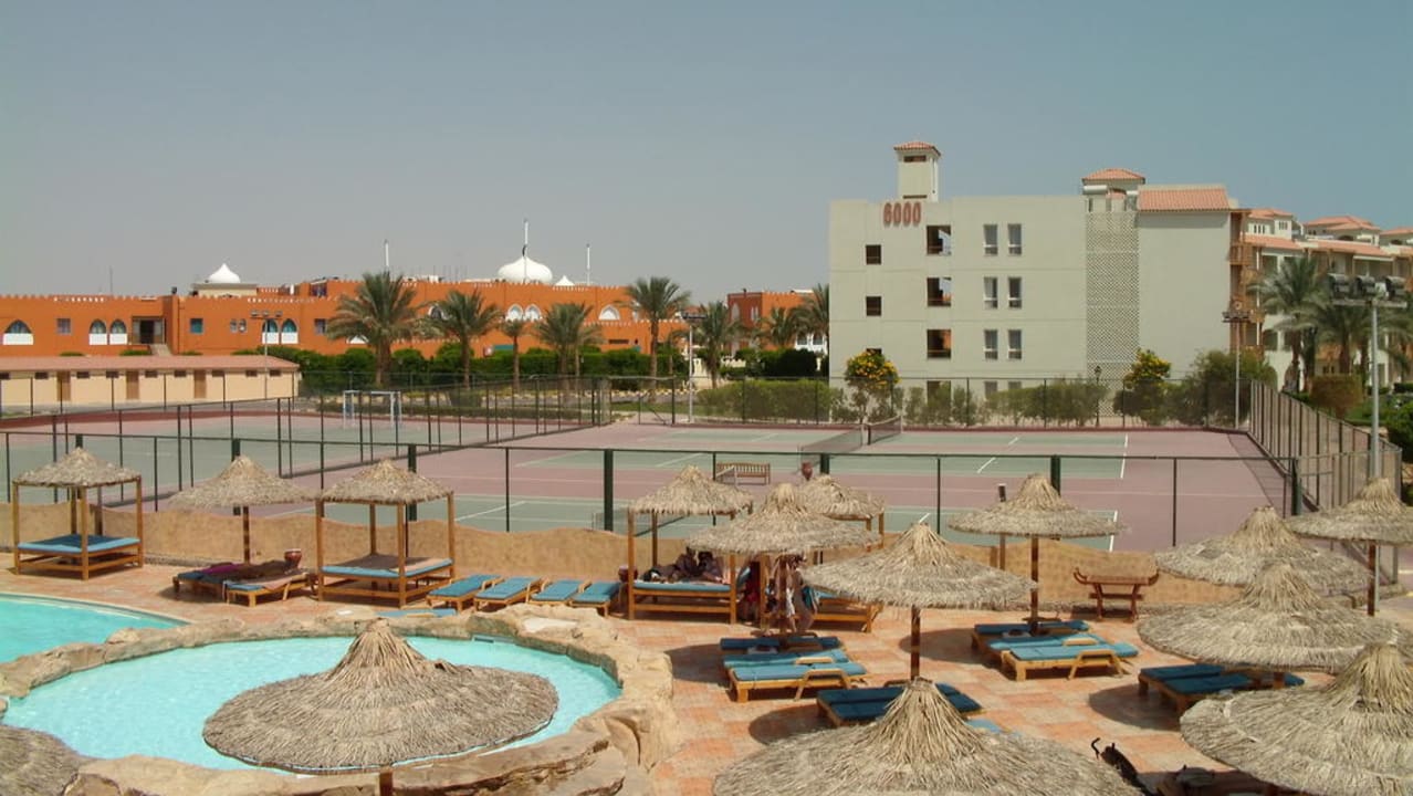 Blick vom Haupthaus Pickalbatros Dana Beach Resort - Hurghada