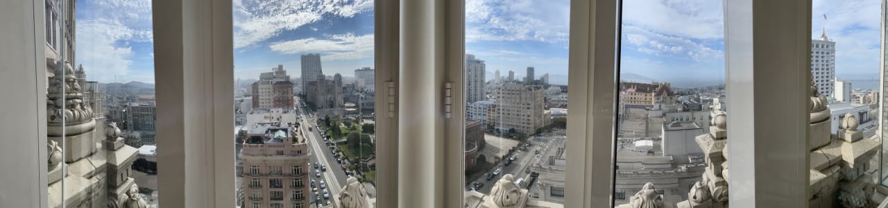 Ausblick Hotel Intercontinental Mark Hopkins San Francisco