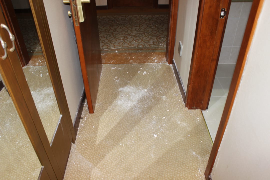 Decke eingestürzt im Eingangsbereich Acapulco Beach Club & Resort