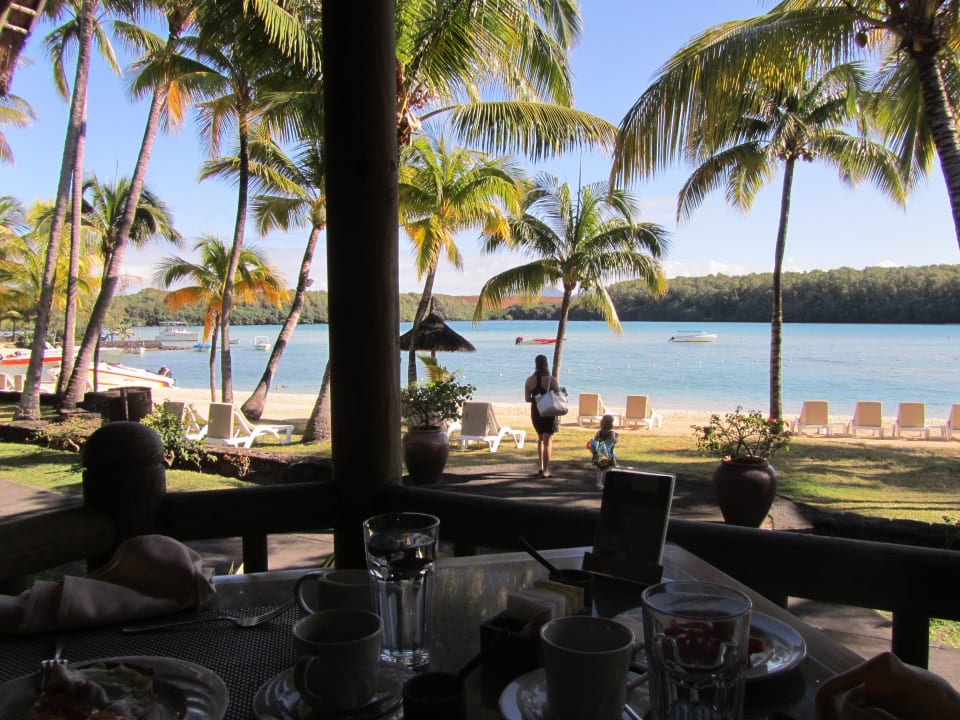 Aussicht vom Hauptrestaurant  Shandrani Beachcomber Resort & Spa