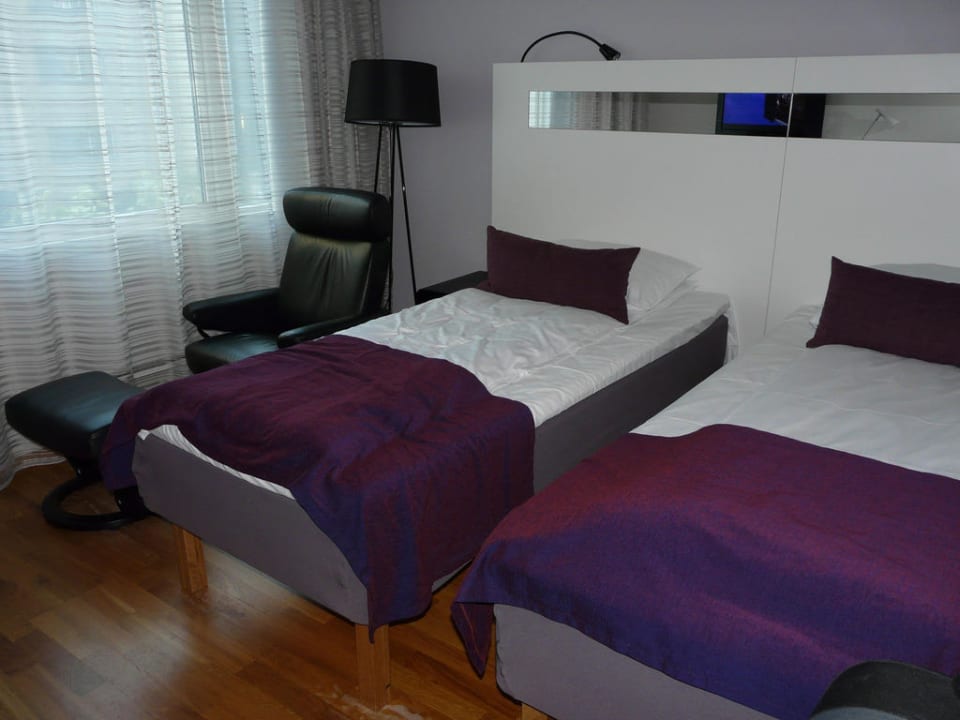 Kleines Zimmer aber gemütlich Hotel Scandic Sjolyst