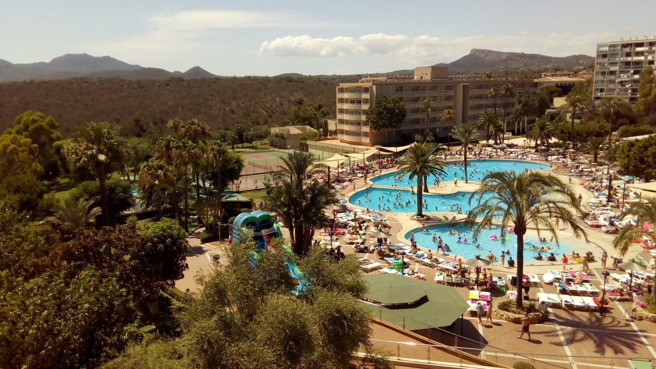 Ausblick Hotel Club Cala Romani