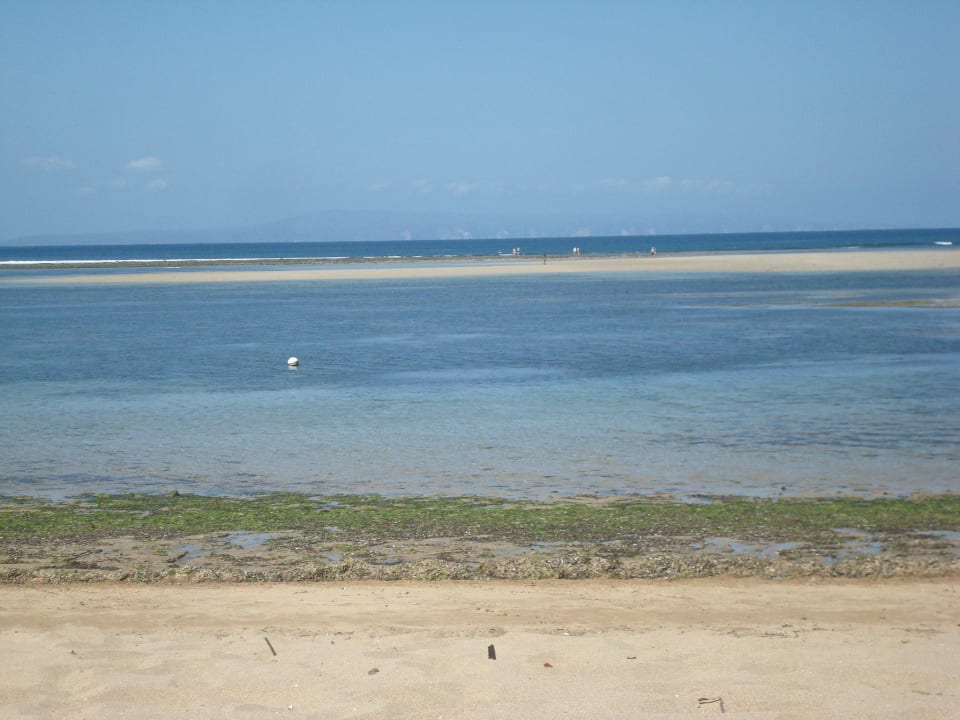 Blick auf die Sandbank (Ebbe) Nikko Bali Benoa Beach