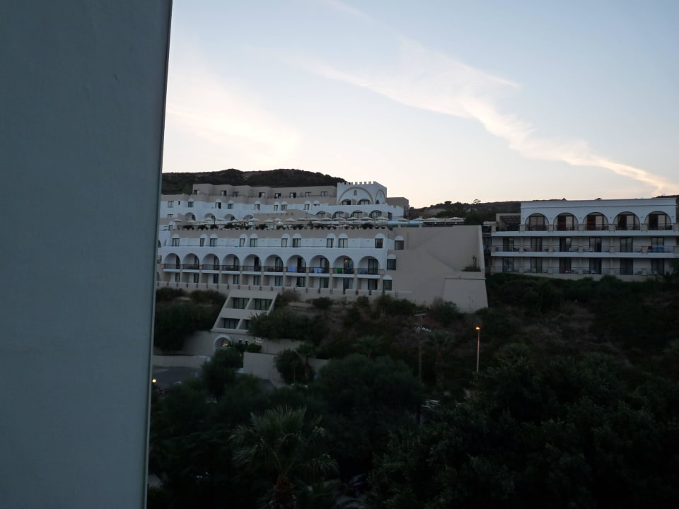 Ausblick vom Balkon Hotel Calypso Beach
