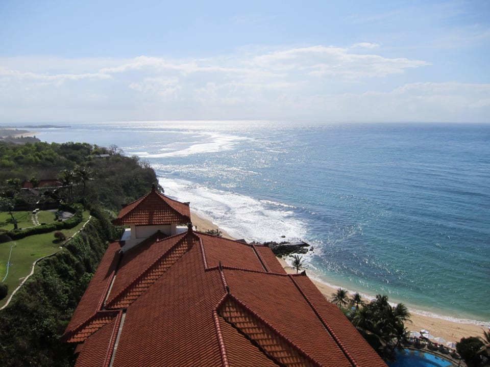 Ausblick vom Clifftower Hilton Bali Resort