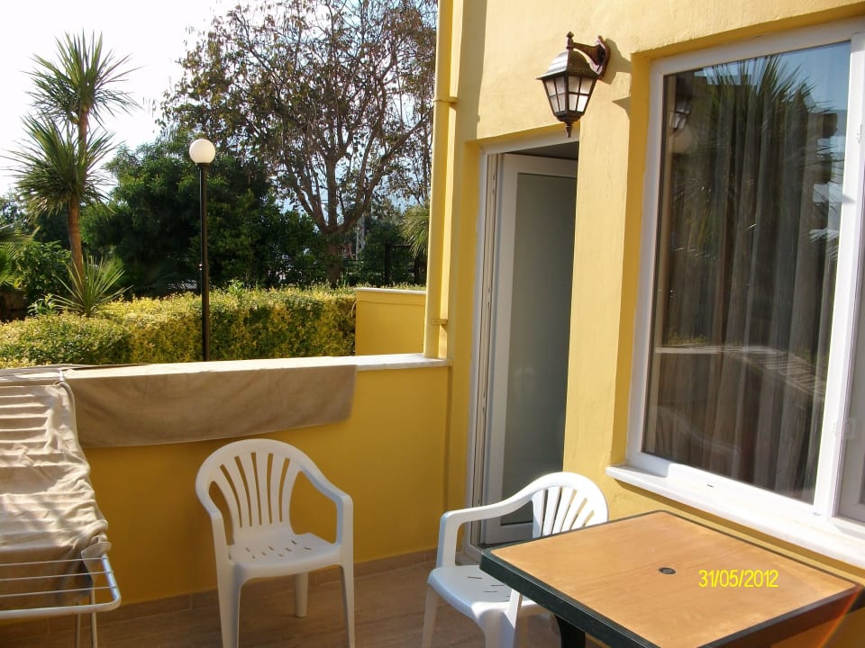 Terrasse vom Zimmer Hotel Club Paradiso